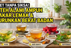 Diet Tanpa Siksa! 5 Jenis Teh Alami Ini Ternyata Ampuh Bantu Bakar Lemak dan Bantu Turunkan Berat Badan