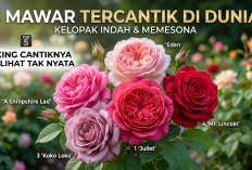 Saking Cantiknya Terlihat Tak Nyata, Ini 5 Jenis Mawar Tercantik di Dunia dengan Kelopak Indah yang Memesona