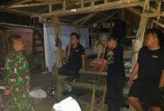 Kompak Sisir Jalan Utama Pagar Gunung, Anggota TNI dan Komponen Masyarakat Siap Sikat Aksi Kejahatan
