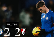 Laga Penuh Drama di Stamford Bridge Berakhir Imbang Chelsea 2-2 Bournemouth