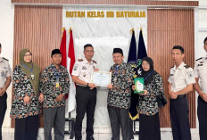 Perkuat Mental Warga Binaan, Kemenag OKU Terima Penghargaan Khusus dari Rutan Baturaja
