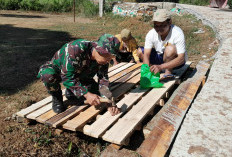 Momen Hangat TMMD Semarang: TNI dan Warga Gotong Royong Bikin Jembatan Penyeberangan Logistik