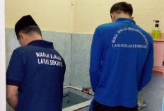 Ajukan Hak Integrasi, Belasan Warga Binaan Lapas Sekayu Ikuti Tes Urine 