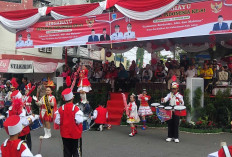 Tampil Memukau di Depan Wabup Lahat: 190 Peserta PBB & Drumband Tingkat Pelajar Padati Rangkaian HUT ke-81 RI
