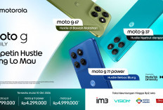 Motorola Guncang Pasar HP Indonesia! Moto g37, g77 Power dan g67 Punya Baterai Jumbo, Dolby Atmos