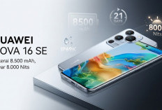 Baterai Raksasa 8.500 mAh dan Layar Super Terang 8.000 Nits: Intip Spesifikasi Gahar Huawei Nova 16 SE Terbaru