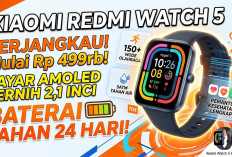 Smartwatch Murah Redmi Watch 5 Bawa Layar AMOLED Super Cerah dan Baterai Awet 24 Hari