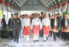Kompak Hadiri HUT Palembang ke-1343, Duet Herman Deru dan Cik Ujang Puji Kemajuan Drastis Wong Kito
