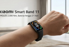 Baterai Awet 21 Hari dan Layar AMOLED Terang, Intip Spesifikasi dan Harga Xiaomi Smart Band 11