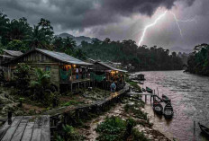 Prakiraan Cuaca Sumsel Hari Ini, Palembang, Prabumulih dan OI Waspada Hujan Petir