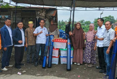 Respon Cepat Pasca Kebakaran Pasar Bawah: BPBD Lahat Guyur Bantuan Sembako untuk Korban