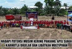 Hadapi Potensi Musim Kering Panjang, Apel Siaga Karhutla Digelar dan Libatkan Multipihak