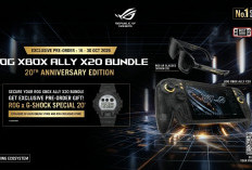 ASUS ROG Xbox Ally X20 Edisi 20 Tahun Hadir! Pre-Order Gratis G-SHOCK Eksklusif, Buruan Gamer!