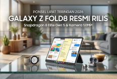 Paling Tipis dan Ringan Sejarah! Samsung Galaxy Z Fold8 Resmi Meluncur di Indonesia