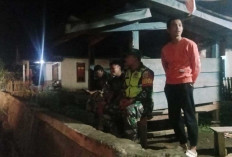 Aksi Sigap 3 Babinsa Koramil 405-08 Jarai Gencar Sosialisasi Karhutla