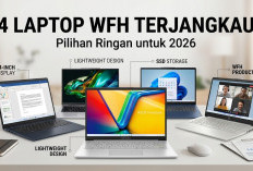 Mulai Rp4 Jutaan Saja: Intip 4 Pilihan Laptop WFH Terbaik Desain Ringan dan Baterai Awet untuk Kerja Maksimal 