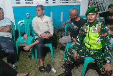 Membaur di Tengah Keramaian Kelurahan Kupang, Anggota TNI Kopka M Yusuf Kejutkan Warga Empat Lawang, Ada Apa? 