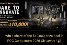 ROG Gamescom 2026 Giveaway Bagi-Bagi Hadiah Lebih dari $10.000, Ada ROG Ally hingga Monitor OLED