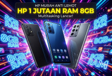 Cuma Sekitar 1 Jutaan! 3 Ponsel RAM 8GB Terjangkau Ini Lancar Menangani Multitasking & Penggunaan Sehari-hari