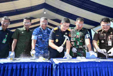 Rokok Ilegal hingga Ponsel Dimusnahkan Bea Cukai Aceh, Totalnya Rp1,83 Miliar
