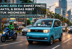 Parkir Sempit Bukan Masalah! Radius Putar Wuling Aira EV Cuma 4,5 Meter, Lincah Banget buat Macet-macetan