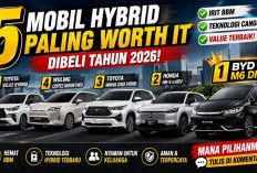 Cari Mobil Hybrid? Ini 5 Model Paling Worth It Tahun 2026!