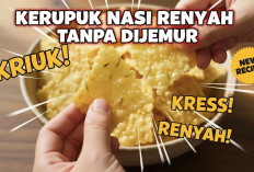 JANGAN DIBUANG! Nasi Sisa Kemarin Disulap Jadi Kerupuk Kriuk Tanpa Dijemur