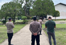 Ibadah Jadi Tenang! Polisi Jaga Ketat Peringatan Kenaikan Isa Almasih di Lorok Ogan Ilir