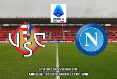 Cremonese vs Napoli Preview Lengkap, Prediksi dan Susunan Pemain Liga Serie A