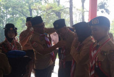 32 Peserta Pramuka Pilihan Resmi Diberangkatkan ke Ajang Jambore Nasional XII di Cibubur