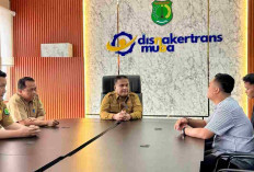 Perkuat Sinergi, Kadisnakertrans Muba Terima Audiensi HMI Cabang Sekayu