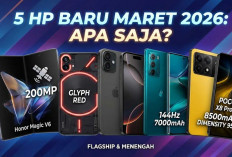 Baterai 8.500 mAh hingga Kamera 200 MP! Ini Daftar 5 HP Monster yang Siap Mengguncang Pasar Maret 2026