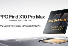 OPPO Find X10 Pro Max Gebrak Pasar Global! Chip 2nm Dimensity 9600 Pro Bawa Performa Ngebut dan AI Canggih