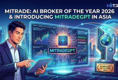 Mitrade Sabet Gelar AI Broker of the Year 2026, Luncurkan MitradeGPT Versi Terbaru di Asia
