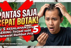Pantas Saja Cepat Botak! Ini 6 Kesalahan yang Sering Terjadi saat Merawat Rambut Pria