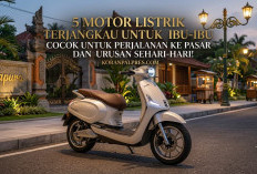 Ini 5 Rekomendasi Motor Listrik Terbaik yang Nyaman Dipakai Ibu Rumah Tangga ke Pasar dan Sekolah