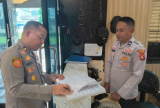 Pastikan Keamanan Mako dan Tahanan, Kapolsek Sanga Desa Cek Langsung Personel Piket