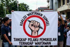 Koalisi Pers Sumsel Gelar Aksi Solidaritas, Desak Ungkap Aktor Intelektual Kekerasan terhadap Jurnalis 