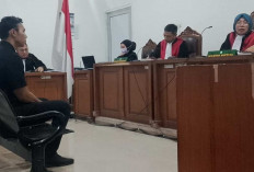 Sidang Perdana Dugaan Korupsi Dishub Muba Rp305 Juta, Hakim Langsung Tahan Terdakwa