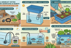 Hemat Air hingga 90 Persen Tanpa Butuh Tanah: Cara Praktis Budidaya Ikan dan Hidroponik Siklus Tertutup