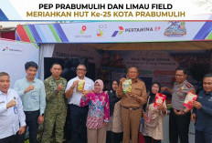 HUT ke-25 Prabumulih Makin Meriah! Pertamina EP Pamerkan Produk Unik, Ada Pempek Herbal Rainbow!