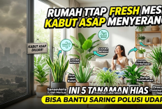 Rumah Tetap Fresh Meski Kabut Asap Menyerang! Ini 5 Tanaman Hias yang Bisa Bantu Saring Polusi Udara