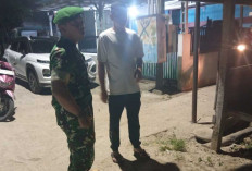 Cegah Asap Pekat Karhutla Musim Kemarau: Intip Aksi Gercep Babinsa Koramil Tanjung Sakti Patroli Bareng Warga 