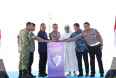 Kapolda Sumsel Irjen Pol Sandi Nugroho Pimpin Ground Breaking Gedung BPKB Prototype