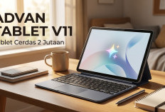 Harga Cuma 2 Jutaan Sudah Dapat Keyboard dan AI: Advan Tablet V11 Resmi Meluncur untuk Pelajar & Pekerja Muda