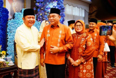 Bupati dan Wabup Muba Pererat Sinergi dengan Pemprov Sumsel di Acara Halal Bihalal