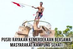 Seru Banget! PT Pusri Gelar Pesta Rakyat HUT RI ke-81 Bareng Warga Kampung Sehati Palembang