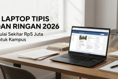 Ringan di Pundak, Pas di Kantong! 4 Rekomendasi Laptop Tipis Murah Rp5 Jutaan untuk Pelajar dan Mahasiswa