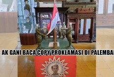 Menguak Fakta Proklamasi RI di Palembang: Detik-Detik Dr A.K. Gani Bacakan Teks Merdeka di Kantor Ledeng