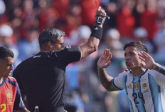Rekor Piala Dunia Tercipta, Argentina Mencetak Sejarah Paling Memalukan dengan Kartu Merah Fernandez